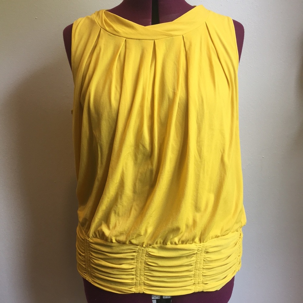 Yellow Worthington shirt